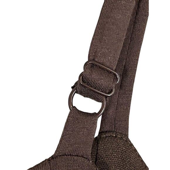 INC Dress L Brown Tank Floral Boho Midi Y2K Festival 80s Indie Festival Classic - Picture 4 of 15